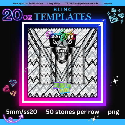 011 Bling Tumbler Template