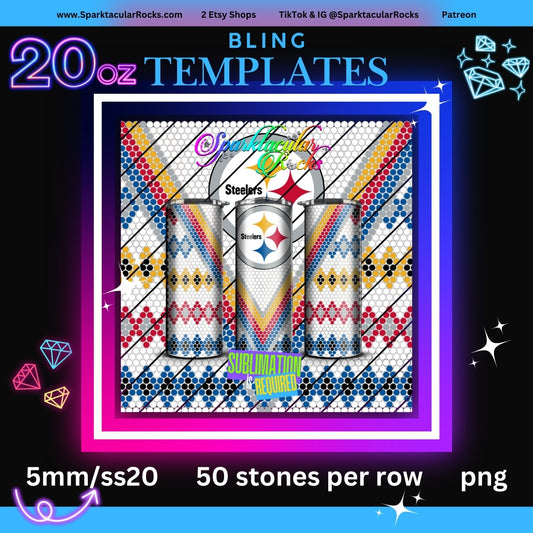 013 Bling Tumbler Template
