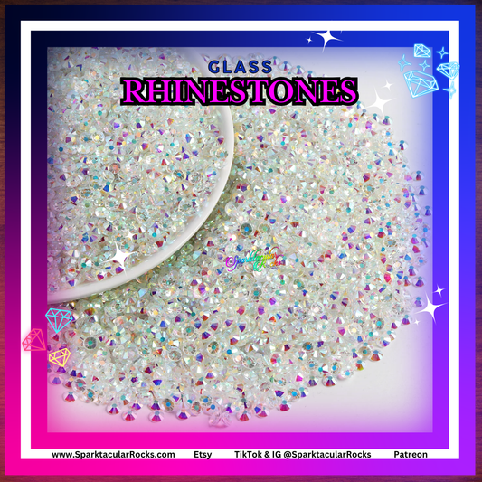 Transparent AB Glass Rhinestones