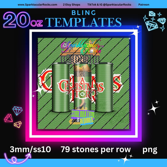 023 Bling Tumbler Template