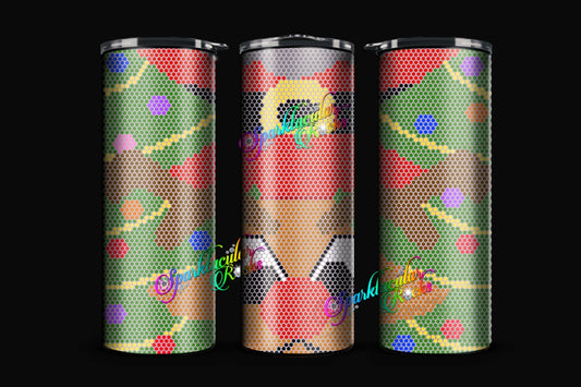 002 Bling Tumbler Template