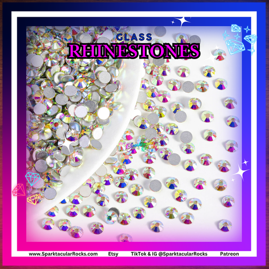 Crystal AB Glass Rhinestones