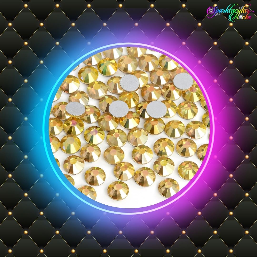 Sunshine Glass Rhinestones