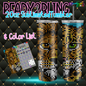 Ready2Bling 20oz Tumbler – Sublimated Bling Guide Included
