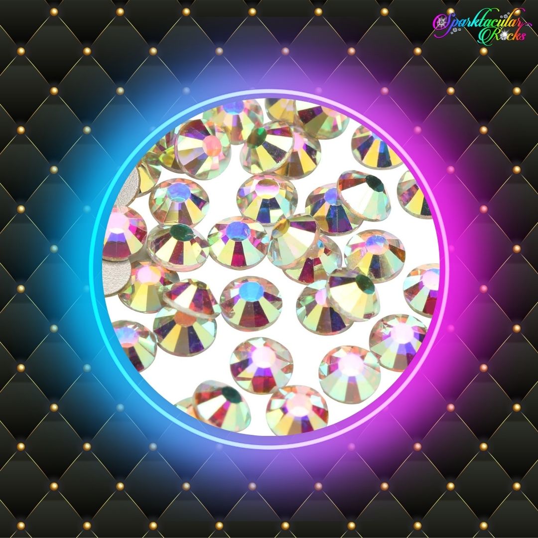 Crystal AB Glass Rhinestones