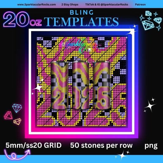 006 Bling Tumbler Template