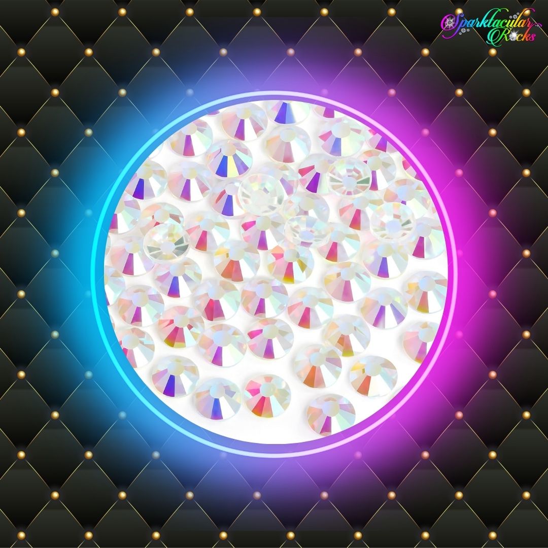 Transparent AB Glass Rhinestones