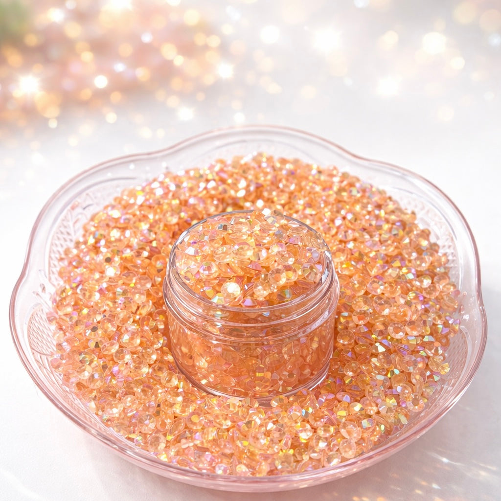 Topaz AB Transparent Resin Rhinestones