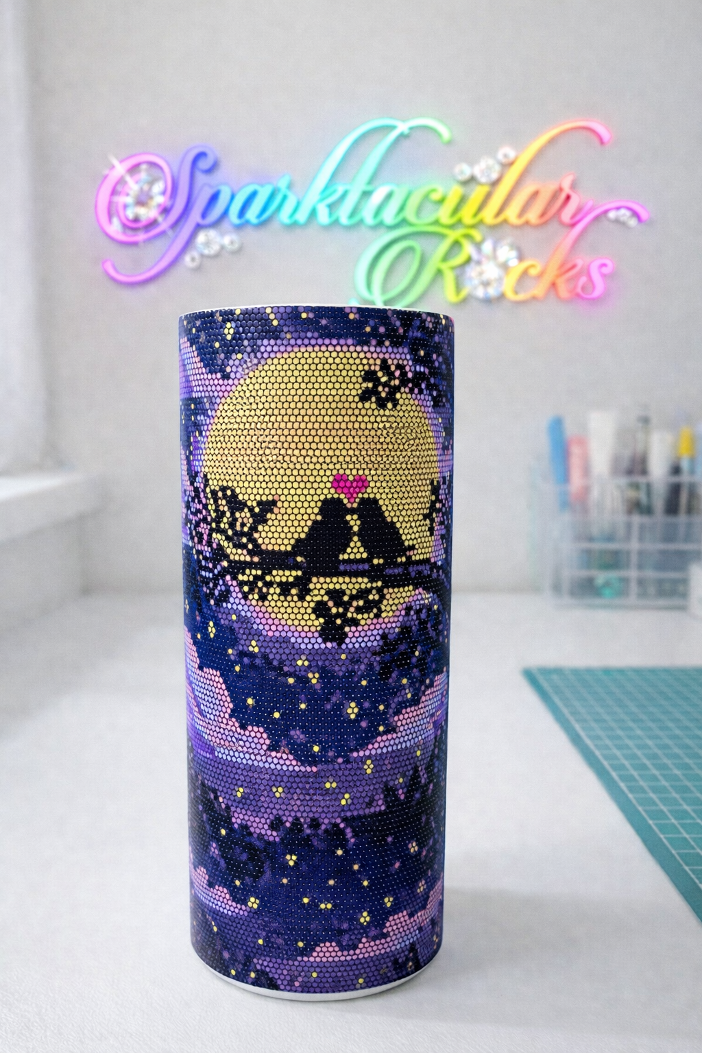 Ready2Bling 20oz Tumbler – Sublimated Bling Guide Included