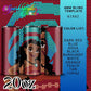 465 Ocean girl water princess Rhinestones Templates | ss16 4mm | bling tumbler | bling | 20oz straight tumbler